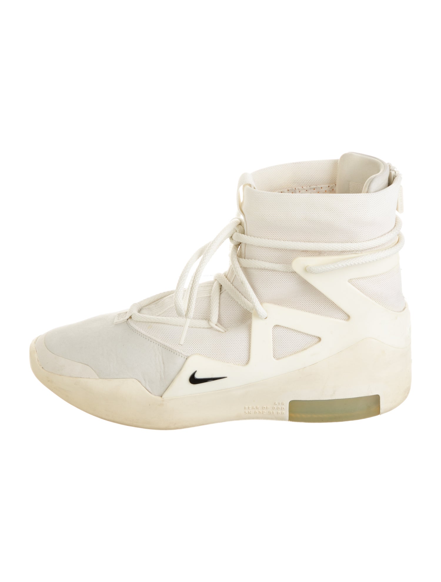 Fear of God x Nike Leather Lace-Up Boots