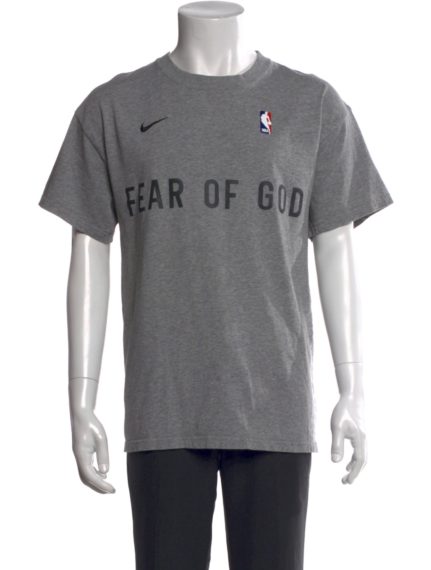 Fear of God x Nike Graphic Print Crew Neck T-Shirt