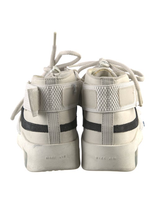 Fear of God x Nike Leather Printed Wedge Sneakers