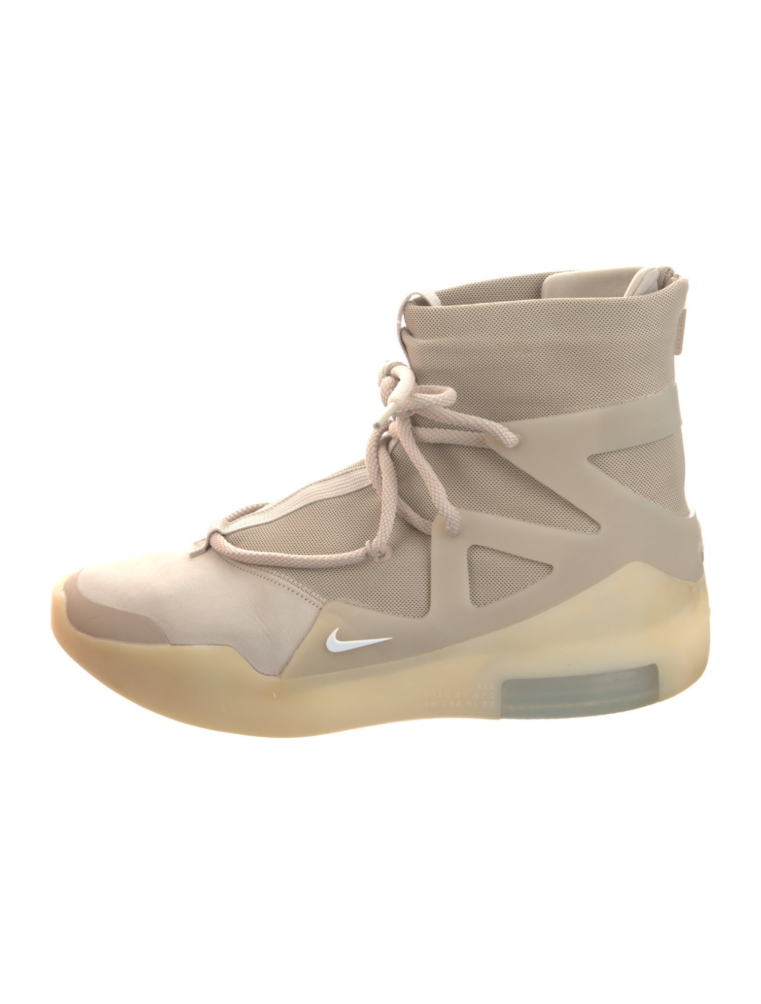 Fear of God x Nike Air Fear of God 1 Oatmeal Sneakers