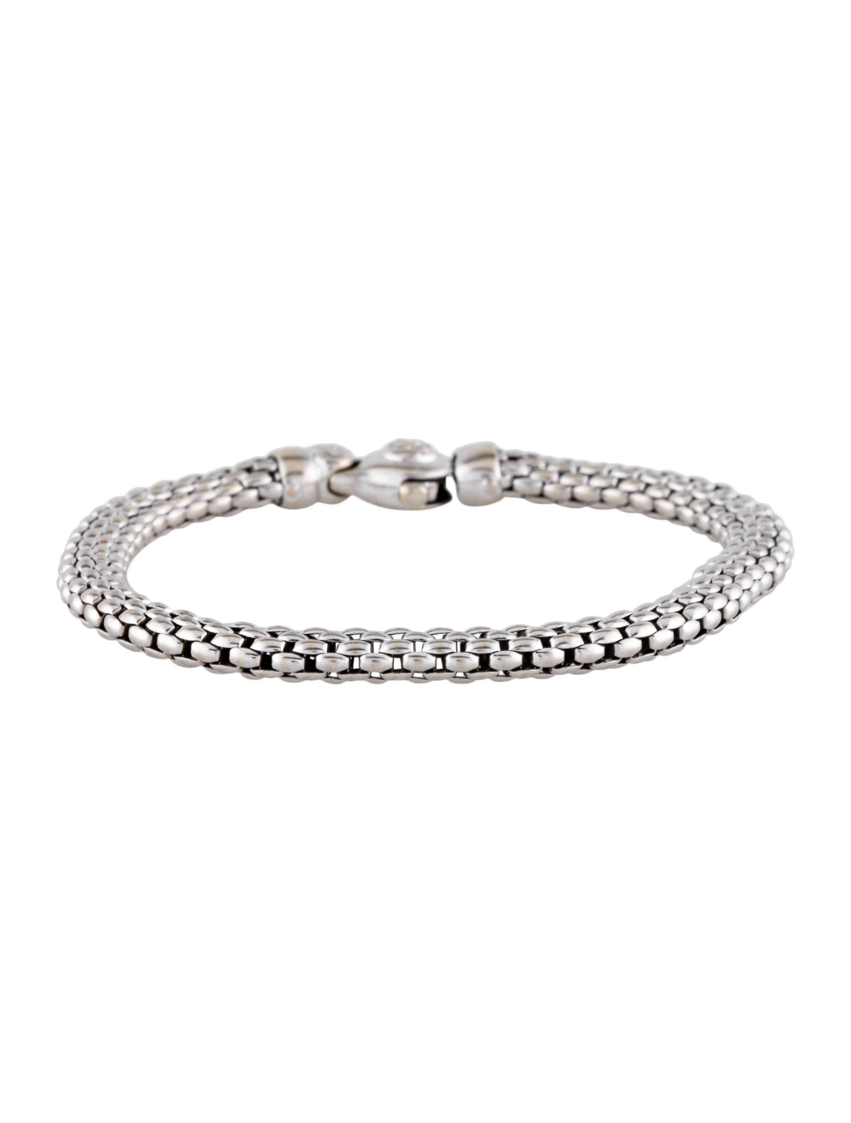 Fope 18K Flex It Link Bracelet RhodiumPlated 18K White Gold Link