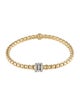 Fope 18K Diamond Flex It Eka Station Bracelet