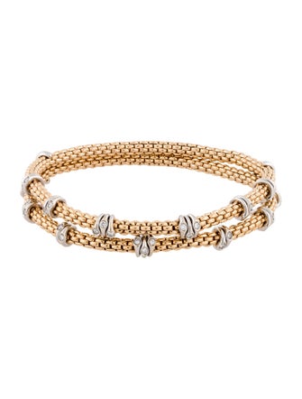 Fope 18K Diamond Flex It Bracelet