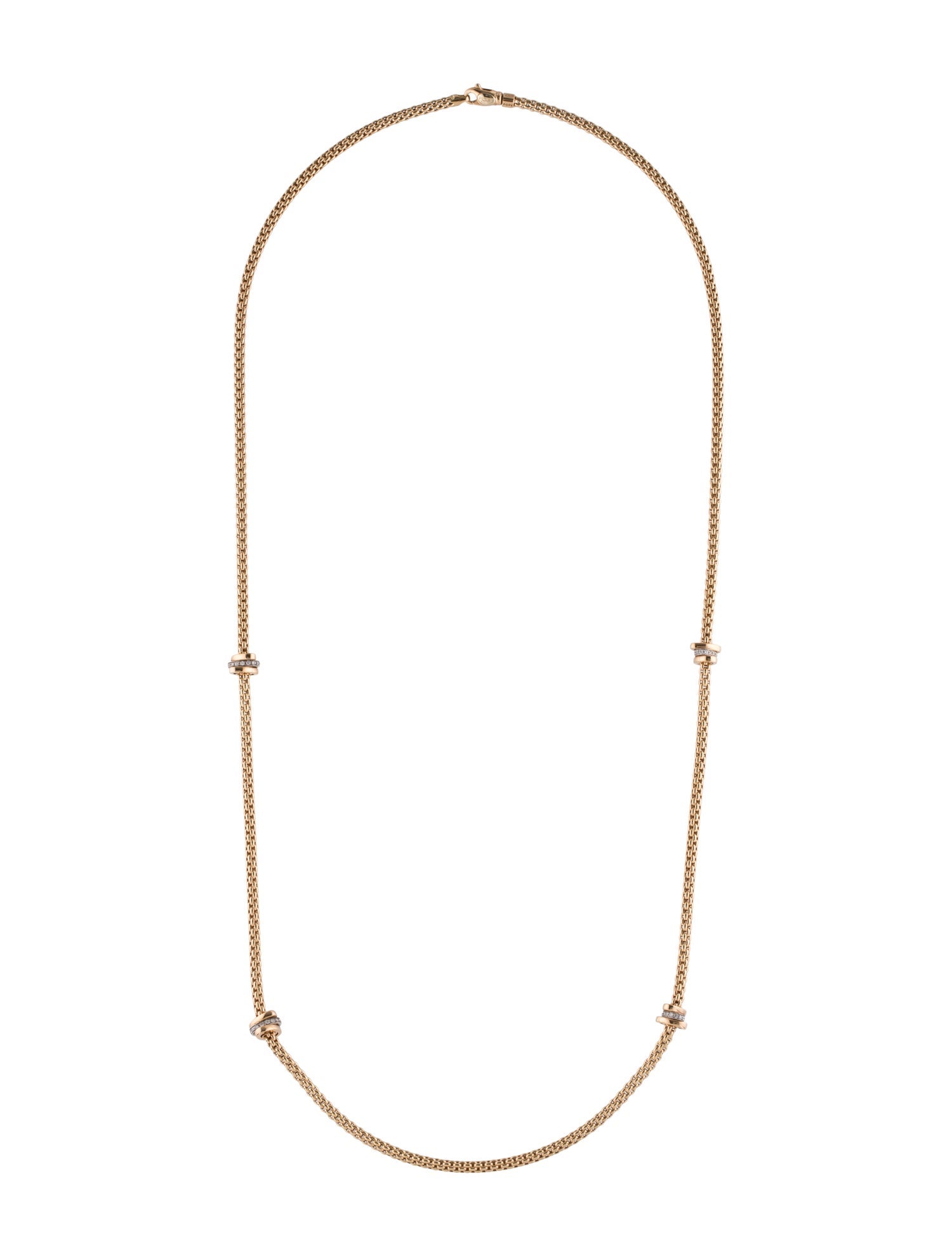 Fope 18K Diamond Necklace