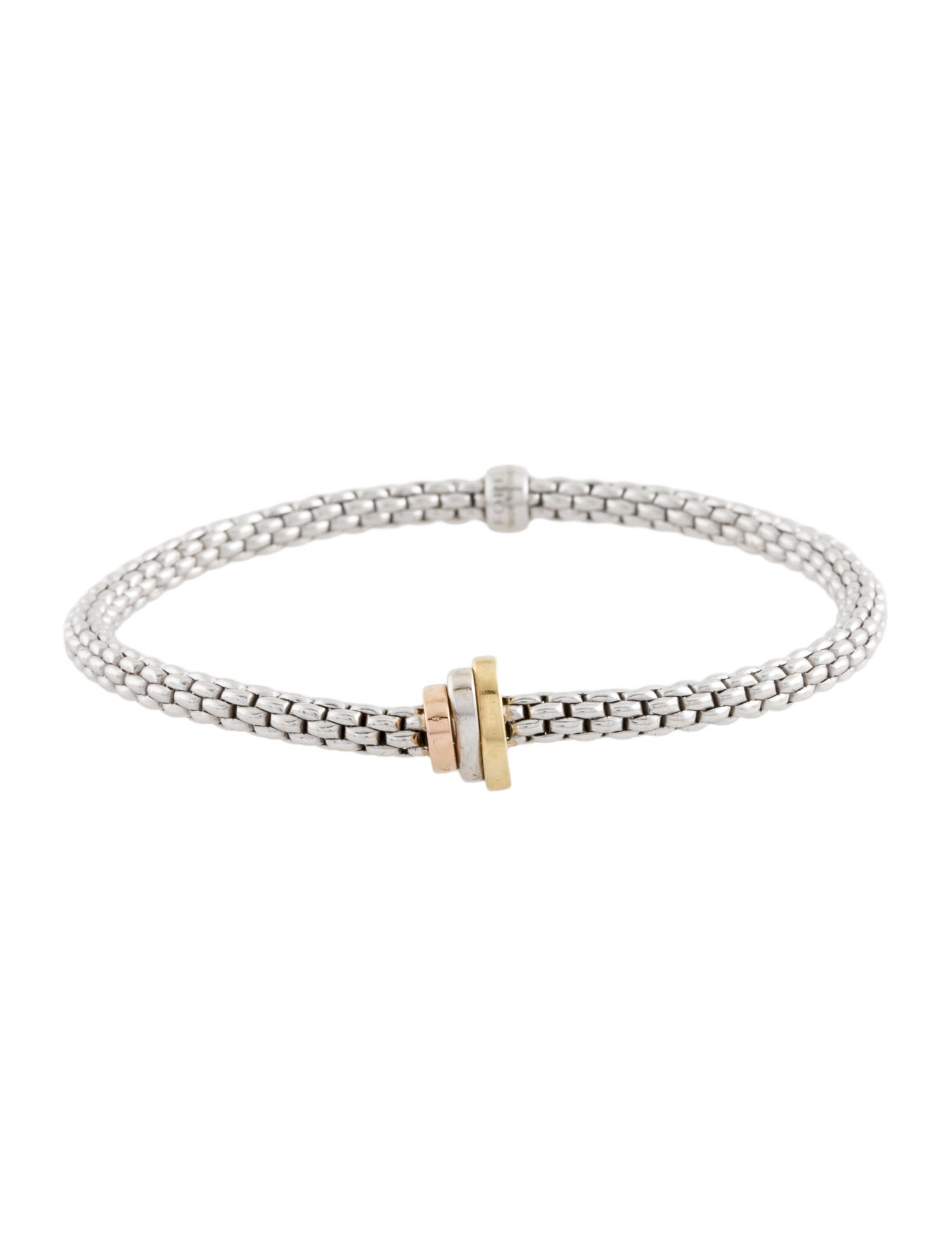 Fope 18K Prima Flex It Rondel Bracelet