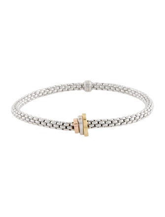 Fope 18K Prima Flex It Rondel Bracelet