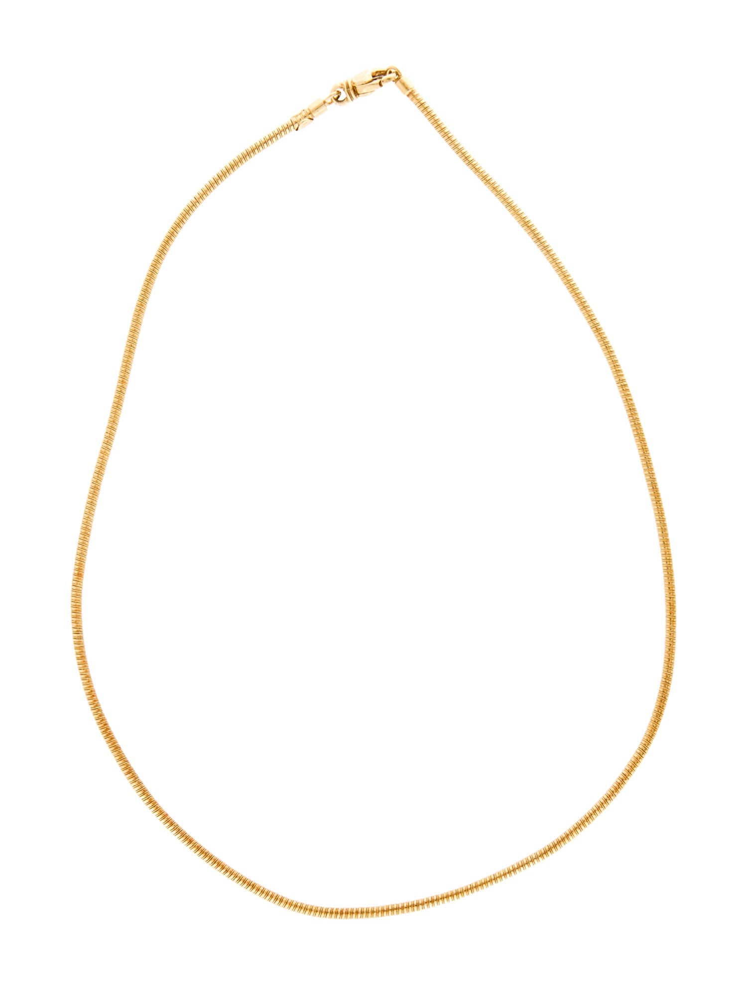 Fope 18K Snake Chain Necklace