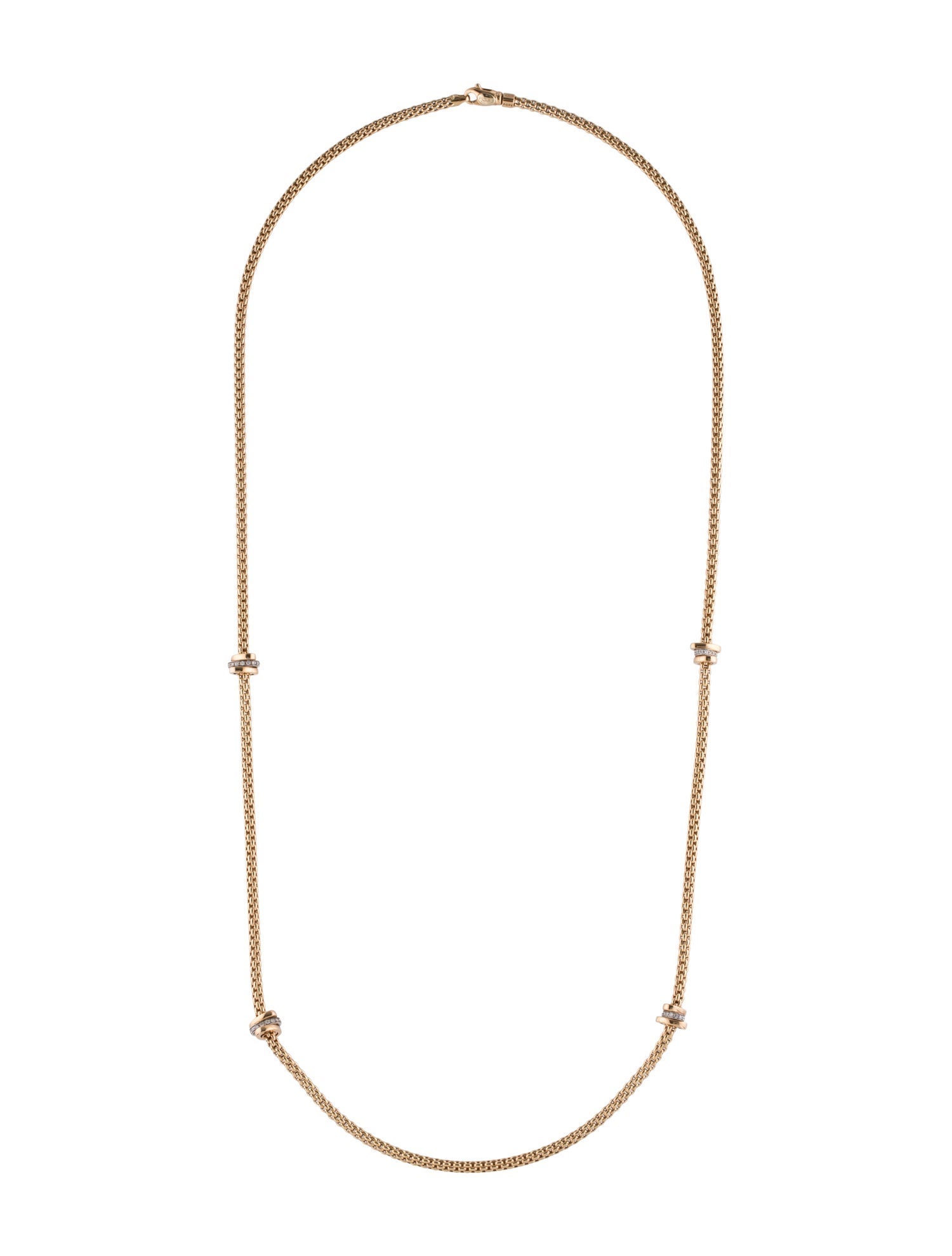 Fope 18K Diamond Necklace