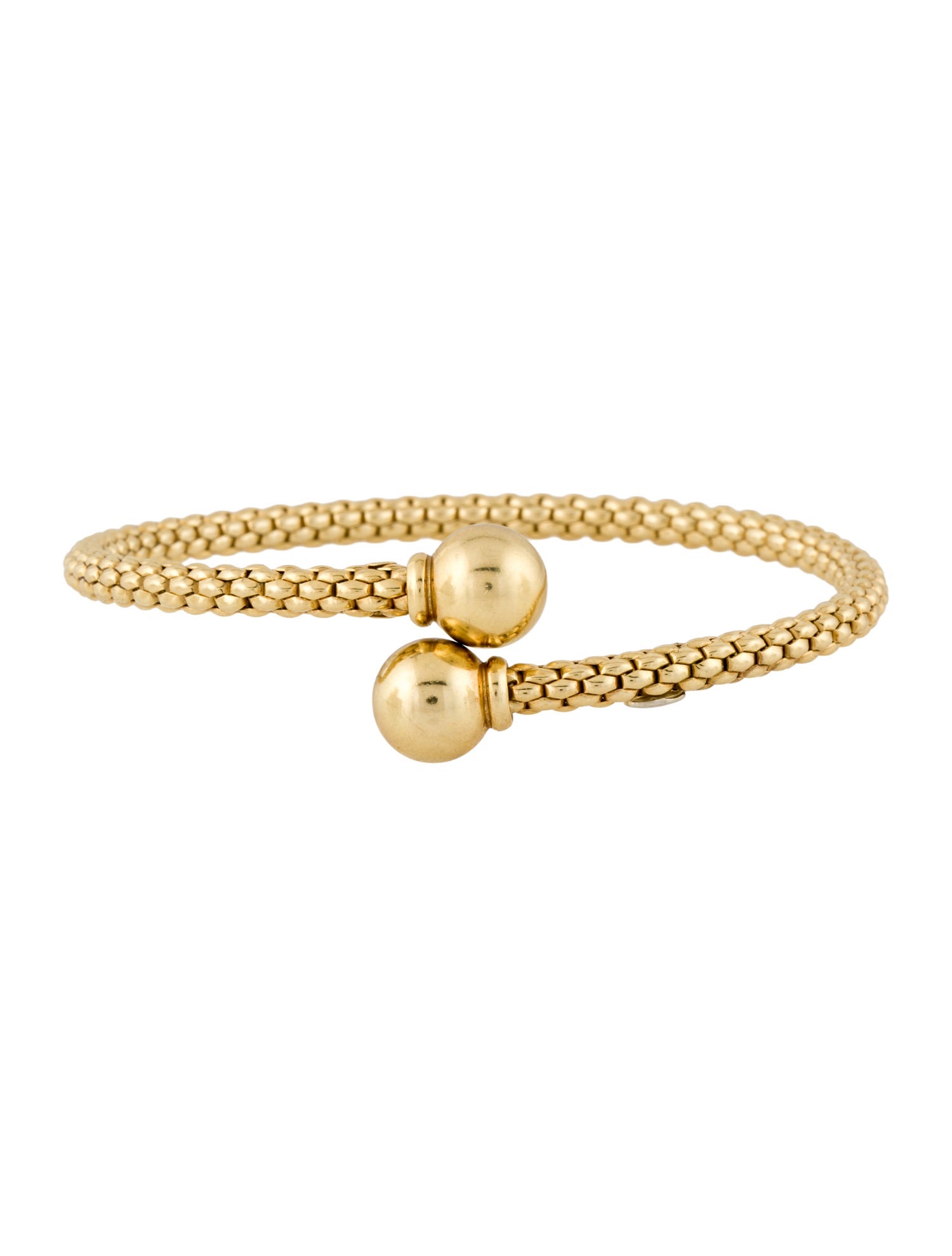 Fope 18K Flexible Bypass Bracelet