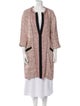 Forte Couture Linen Tweed Pattern Evening Jacket