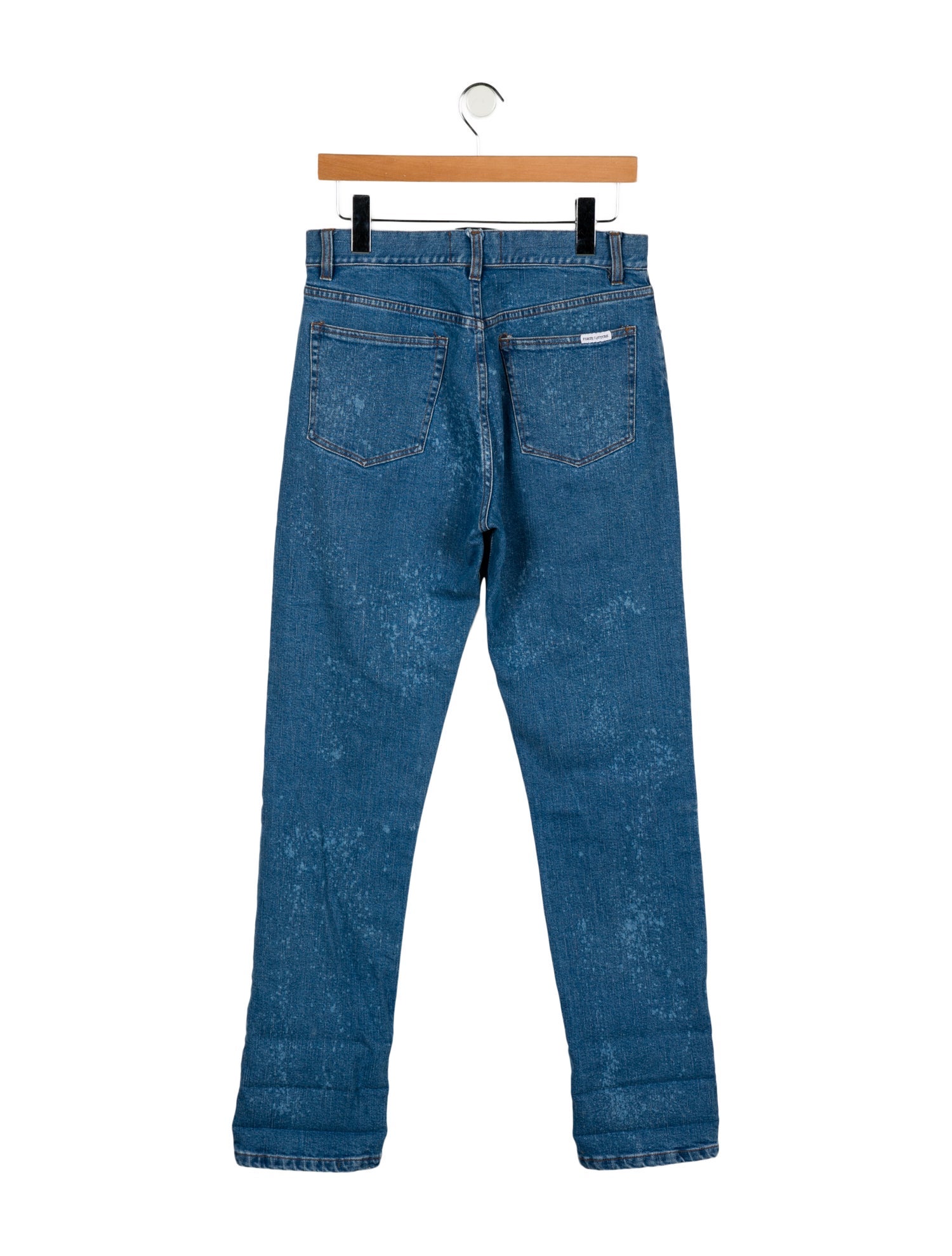 Forte Couture High-Rise Straight Leg Jeans