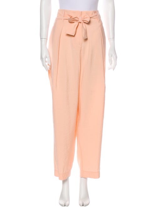 forte_forte Linen Straight Leg Pants w/ Tags Pink