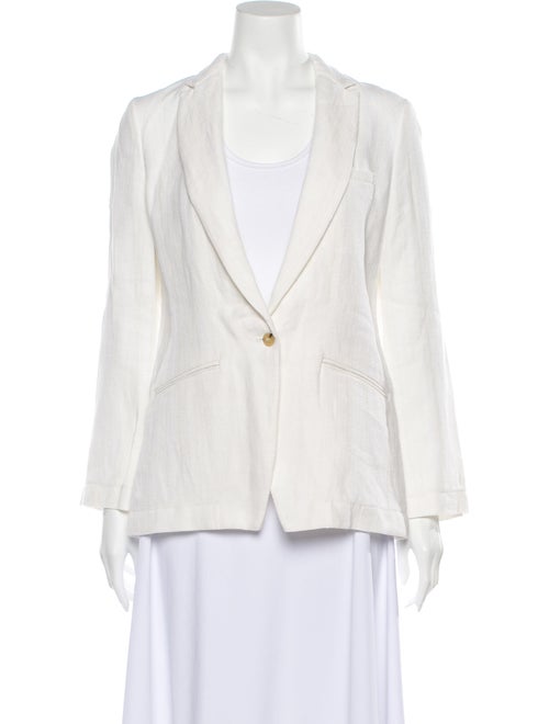 forte_forte Linen Blazer White