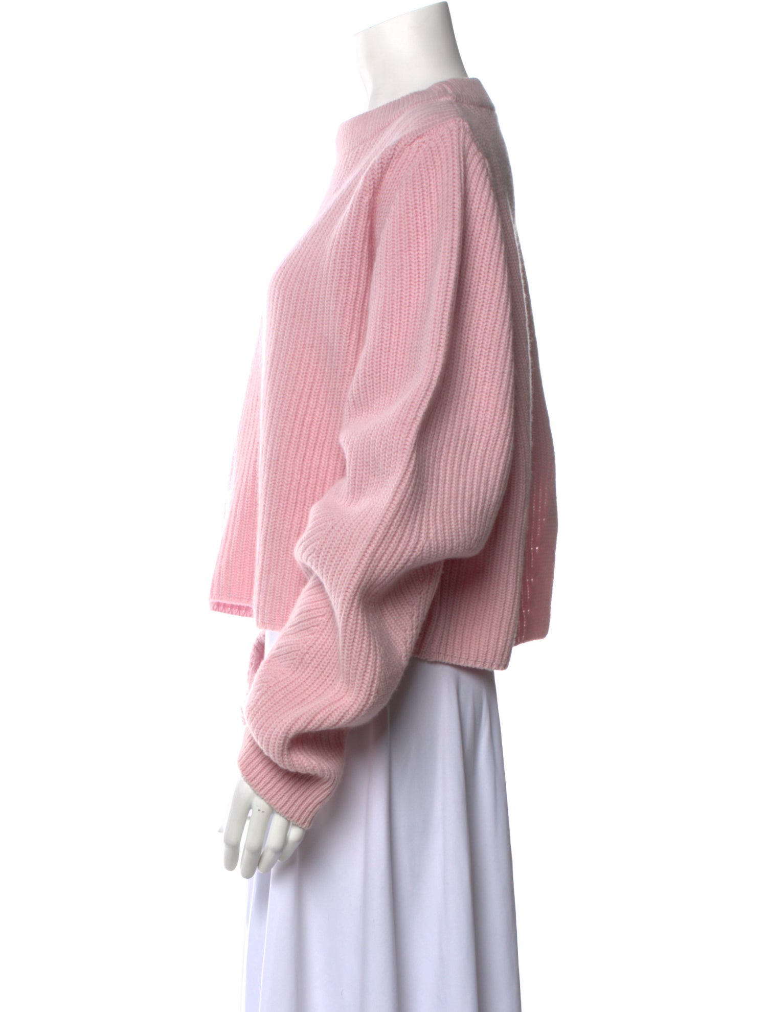 forte_forte Virgin Wool Mock Neck Sweater