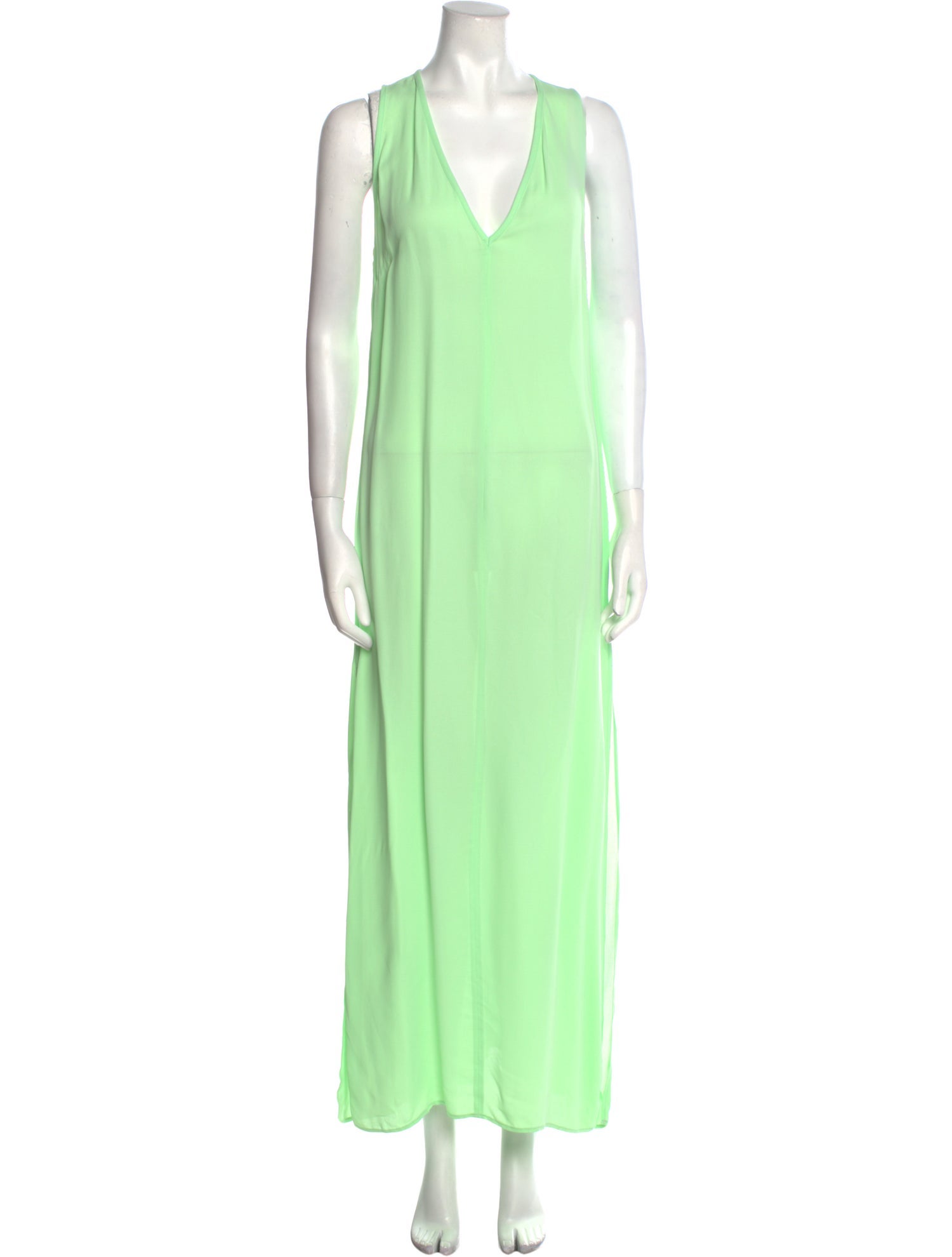 forte_forte V-Neck Long Dress w/ Tags