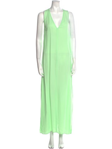 forte_forte Dresses V-Neck Long Dress L