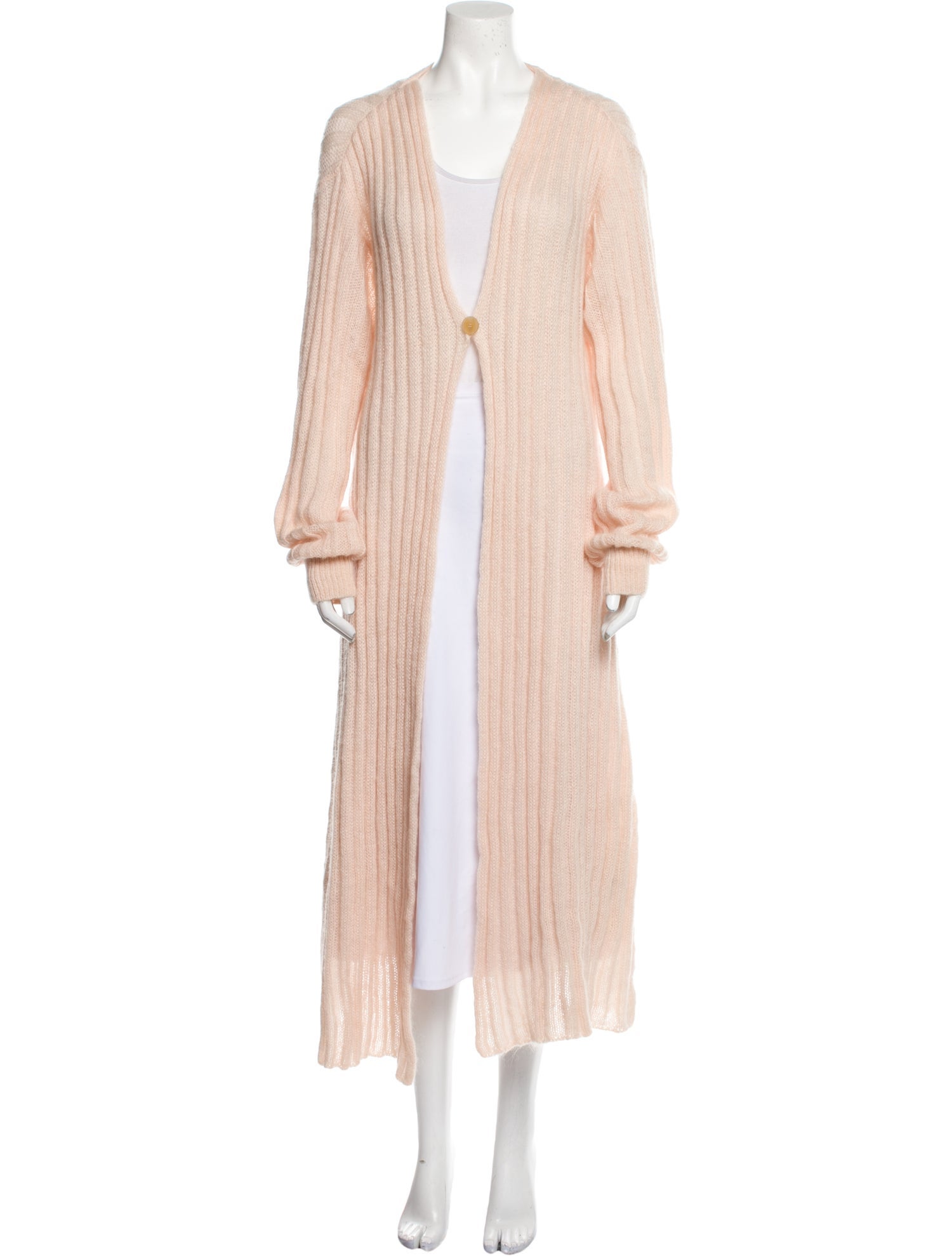 forte_forte Wool Plunge Neckline Sweater