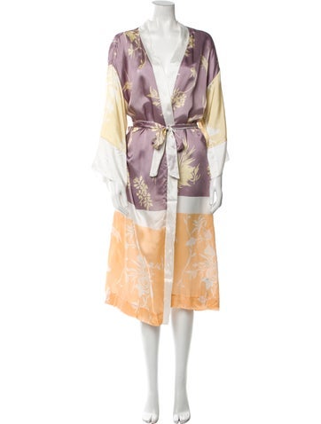 forte_forte Loungewear Printed Robe XS