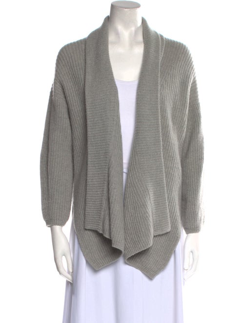 forte_forte Virgin Wool Open Front Sweater