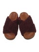 forte_forte Shearling Slides