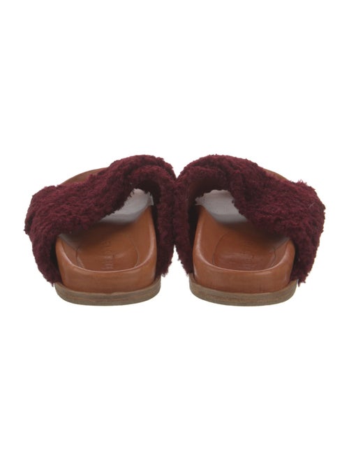 forte_forte Shearling Slides