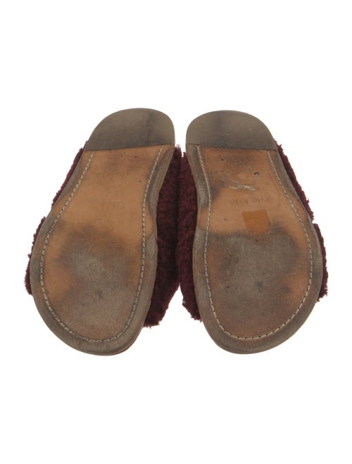 forte_forte Shearling Slides