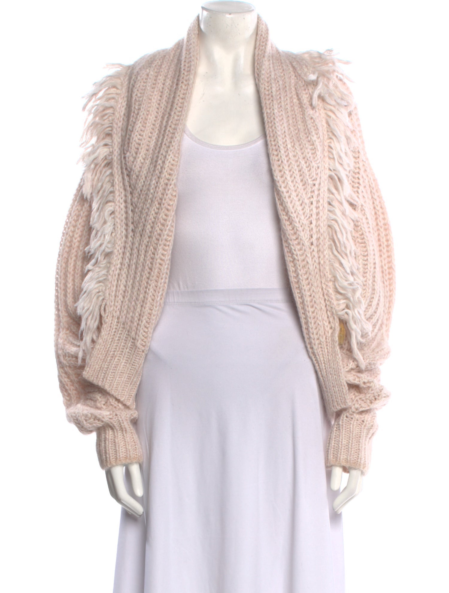 forte_forte Mohair Open Front Sweater