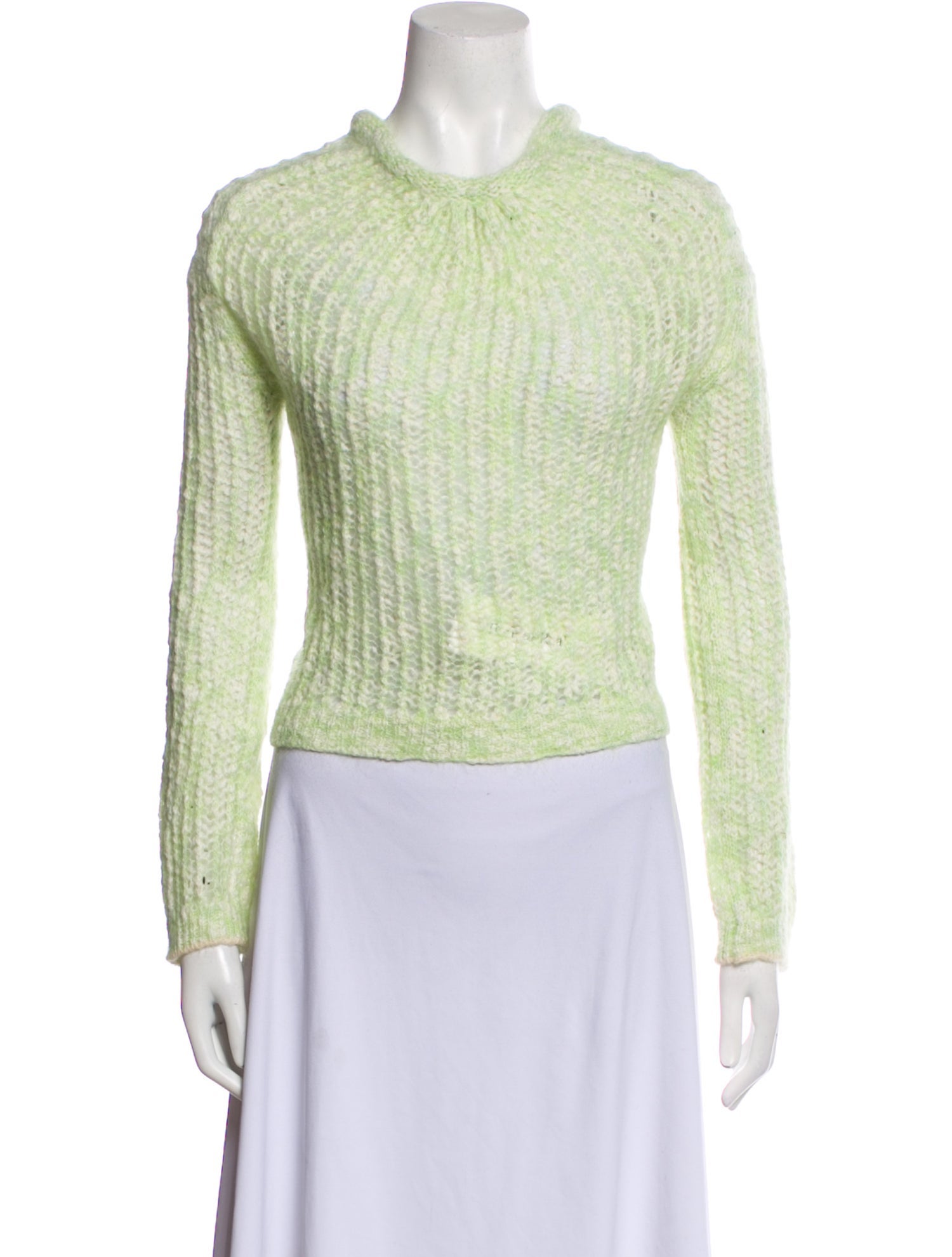 forte_forte Mohair Crew Neck Sweater