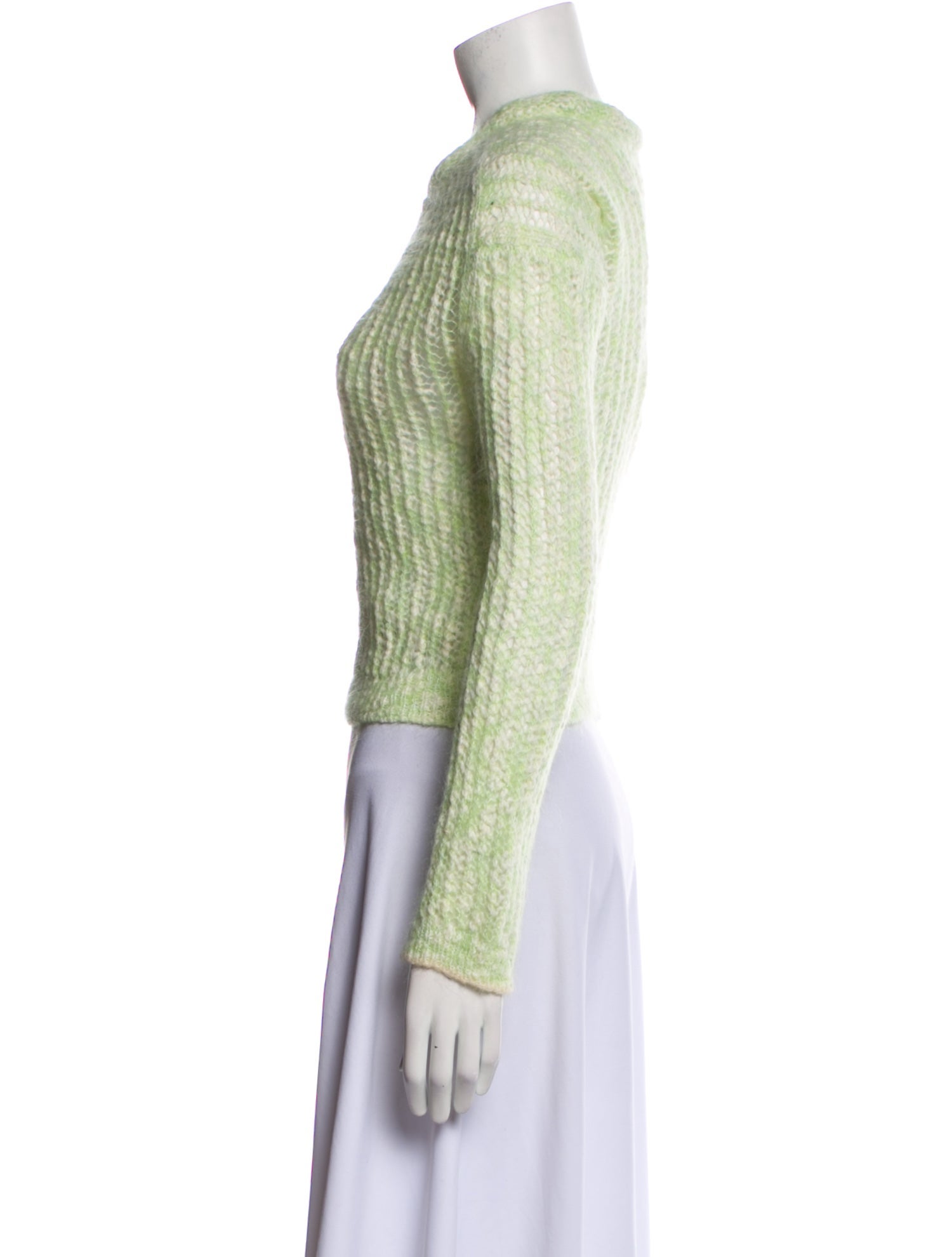 forte_forte Mohair Crew Neck Sweater