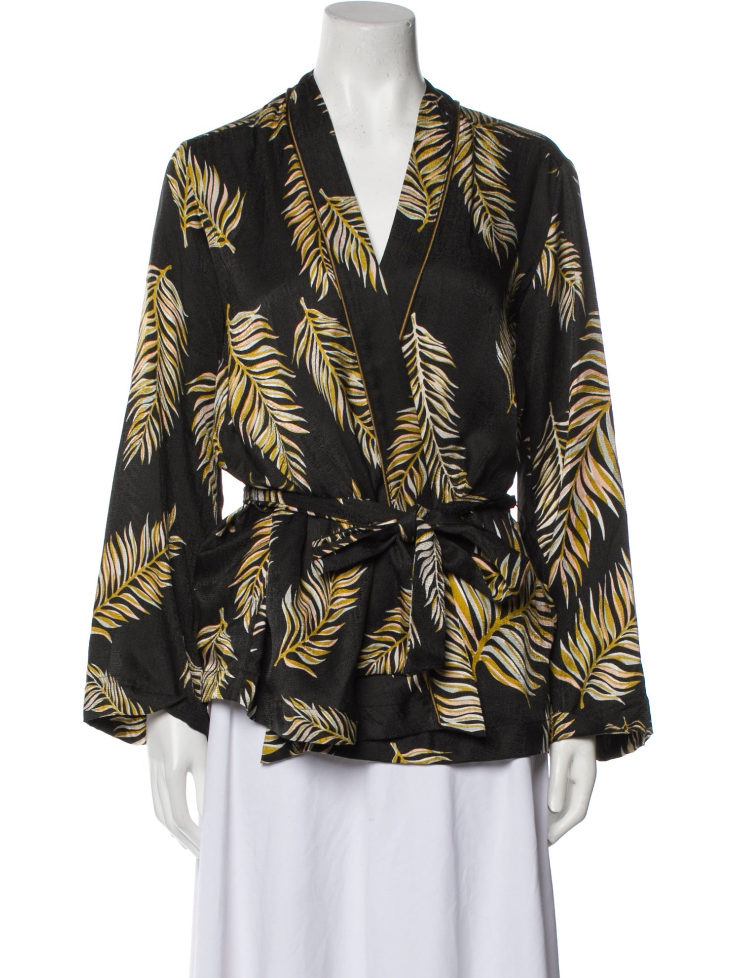 forte_forte Silk Printed Sweater