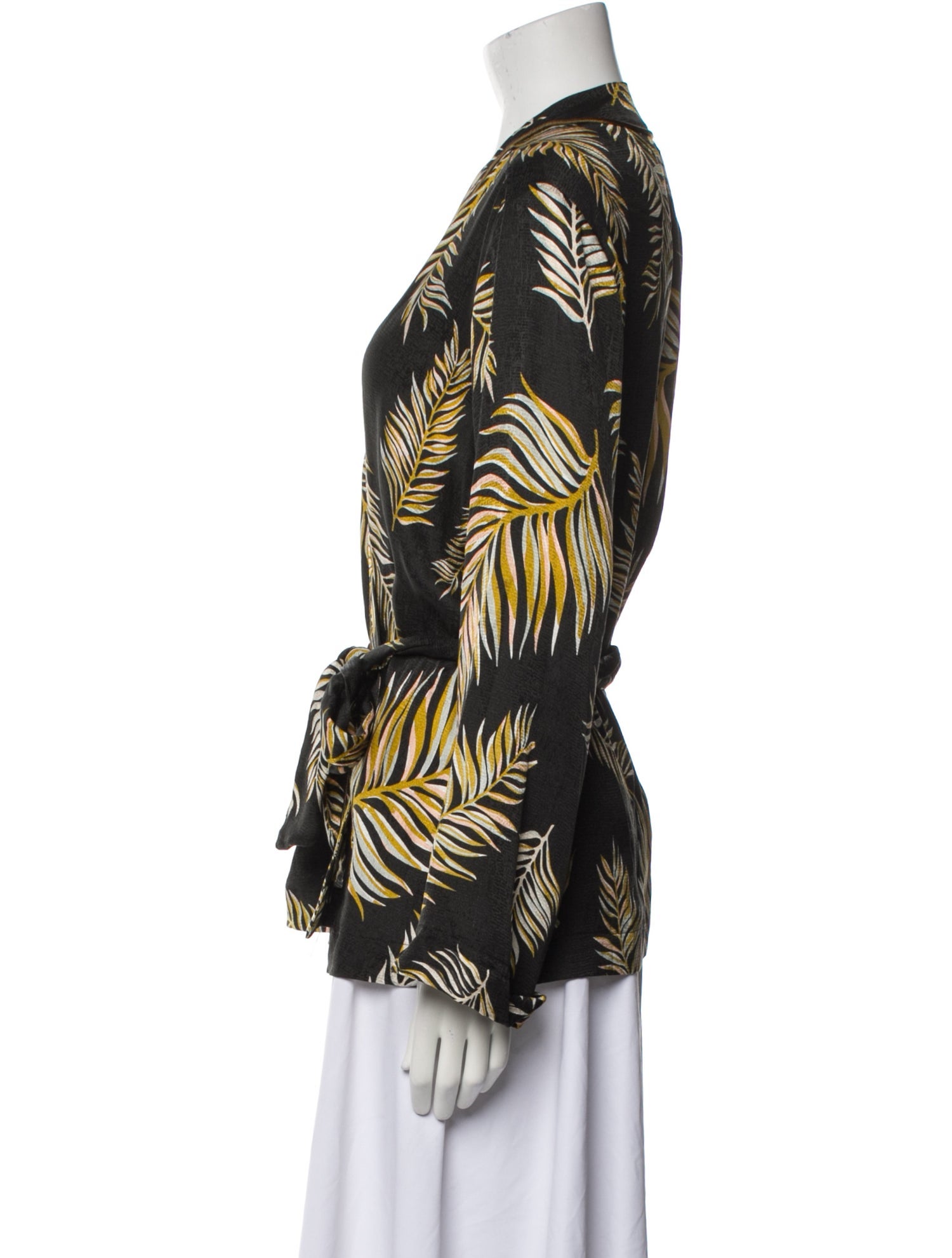 forte_forte Silk Printed Sweater