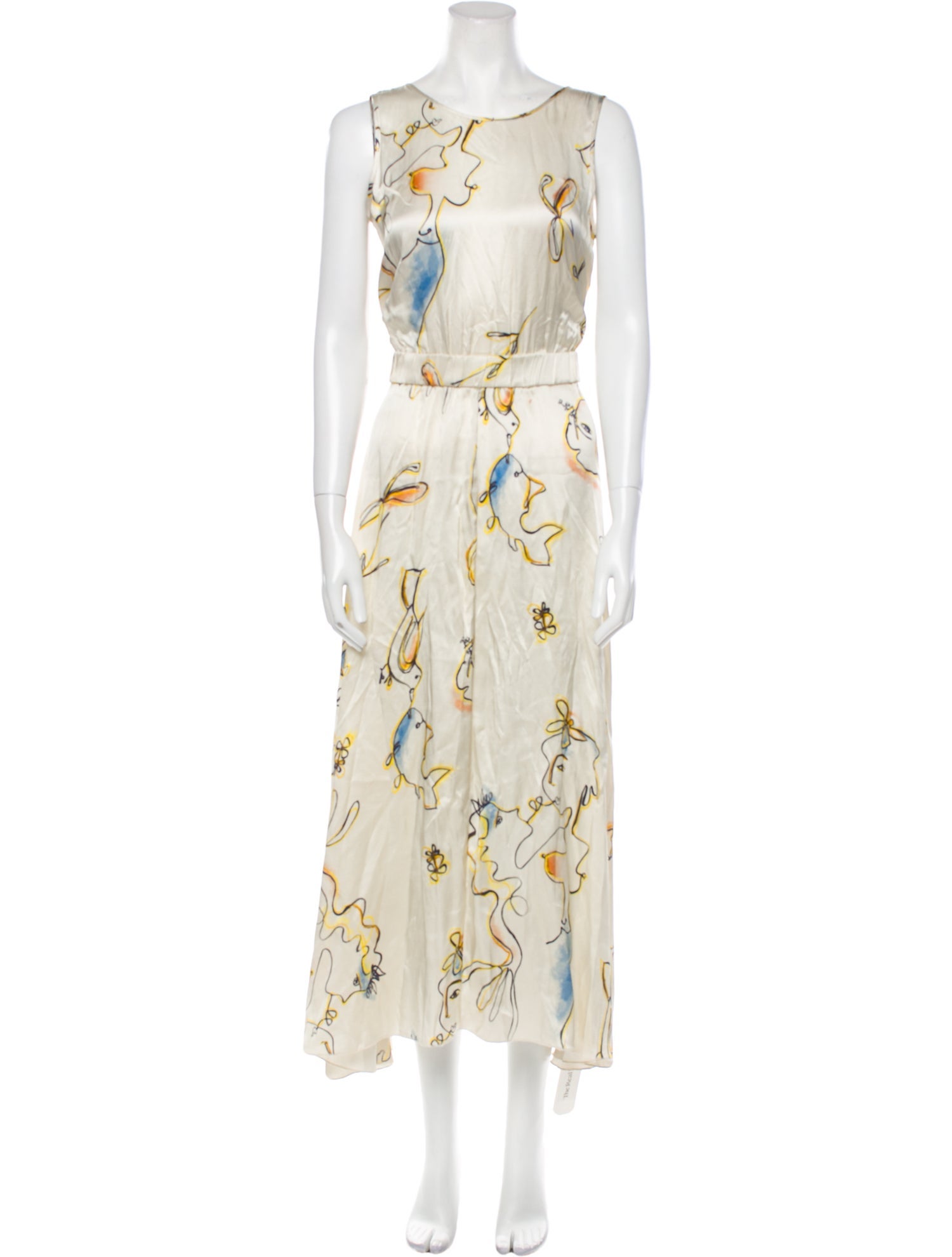 forte_forte Silk Long Dress