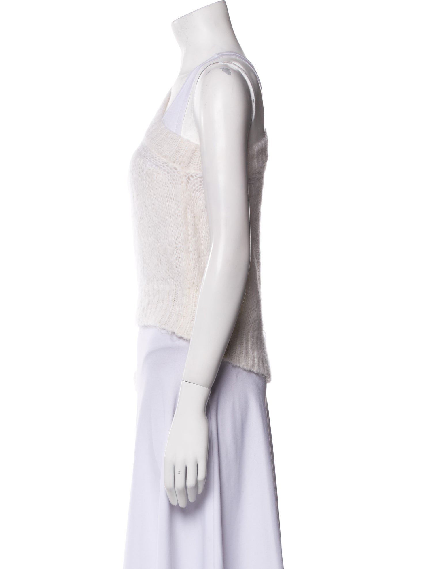 forte_forte Mohair One-Shoulder Sweater