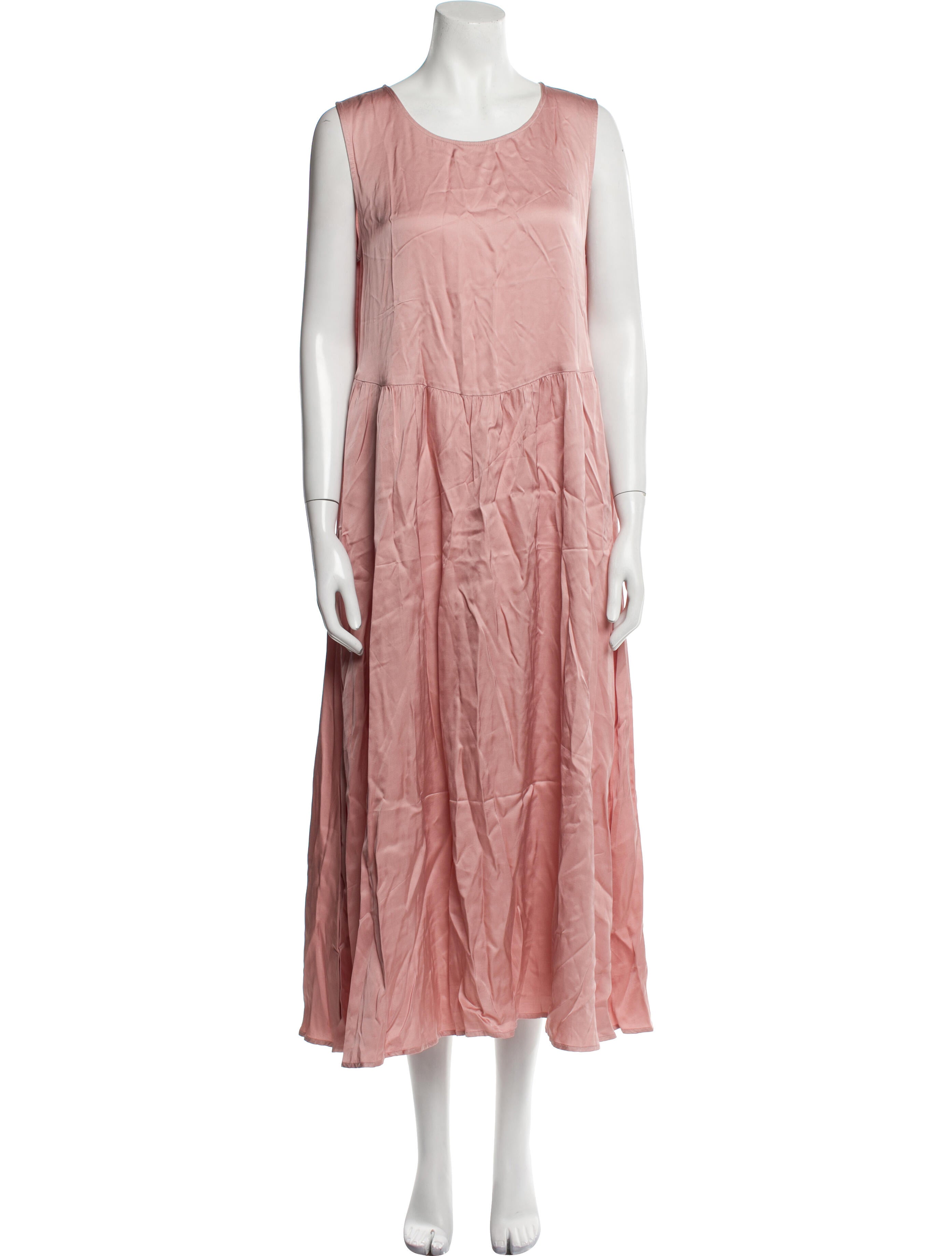 forte_forte Scoop Neck Long Dress