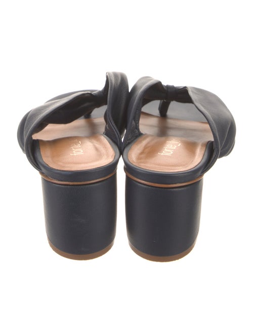 forte_forte Leather Slides