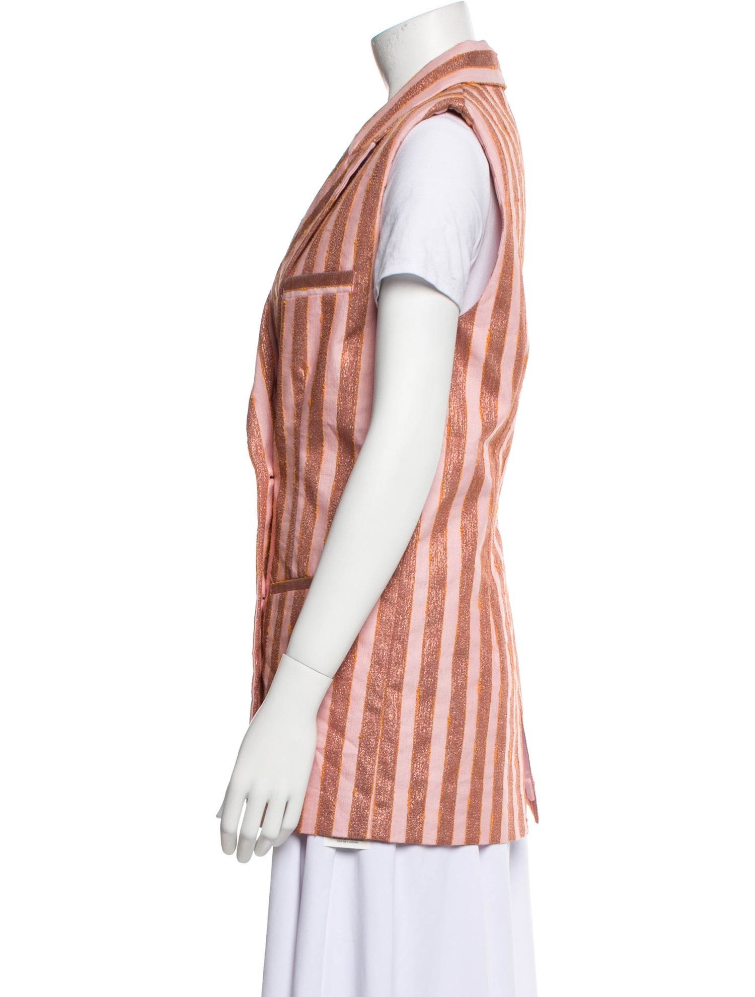 forte_forte Striped Vest