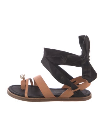 forte_forte Leather Gladiator Sandals