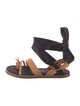 forte_forte Leather Gladiator Sandals