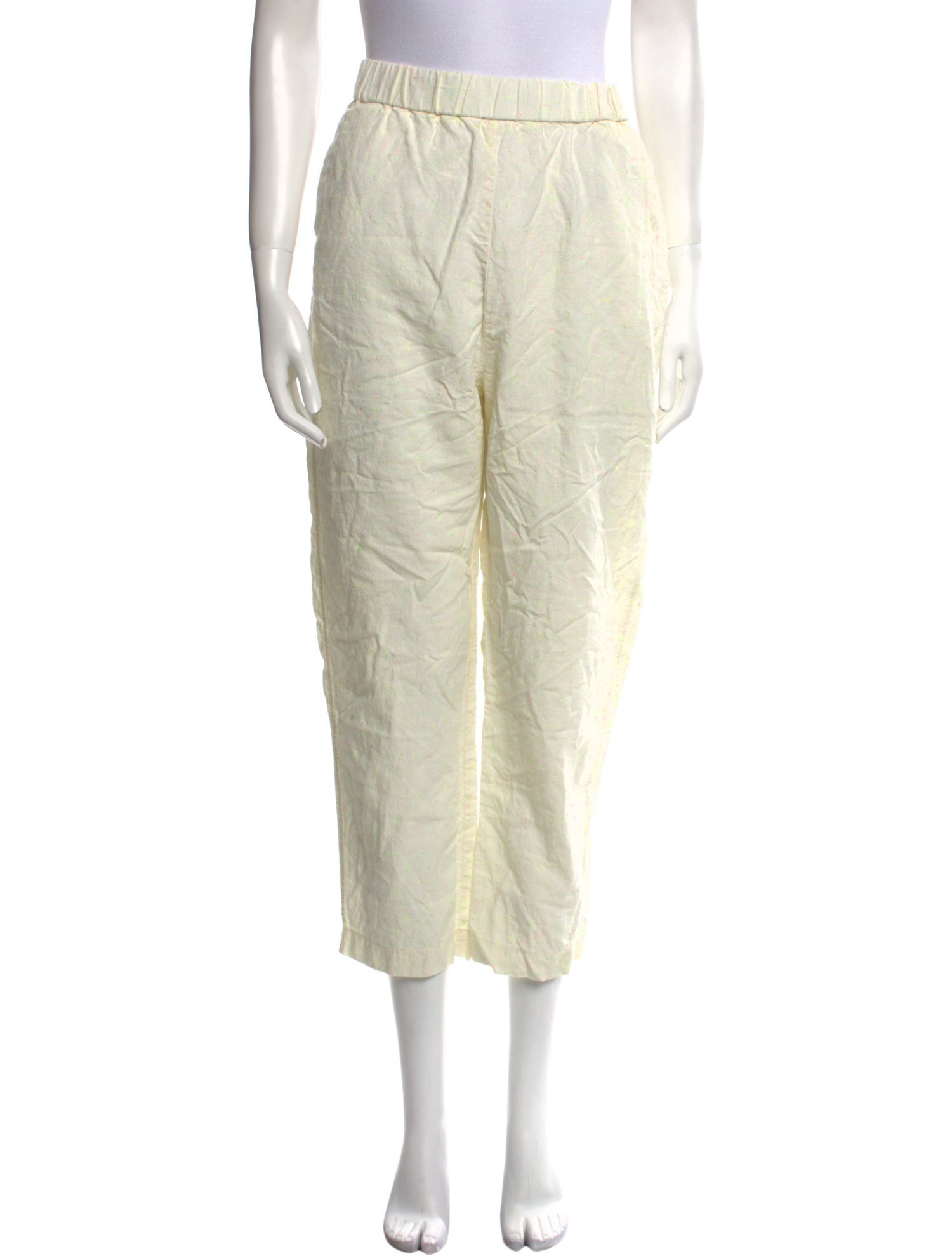 forte_forte Linen Straight Leg Pants