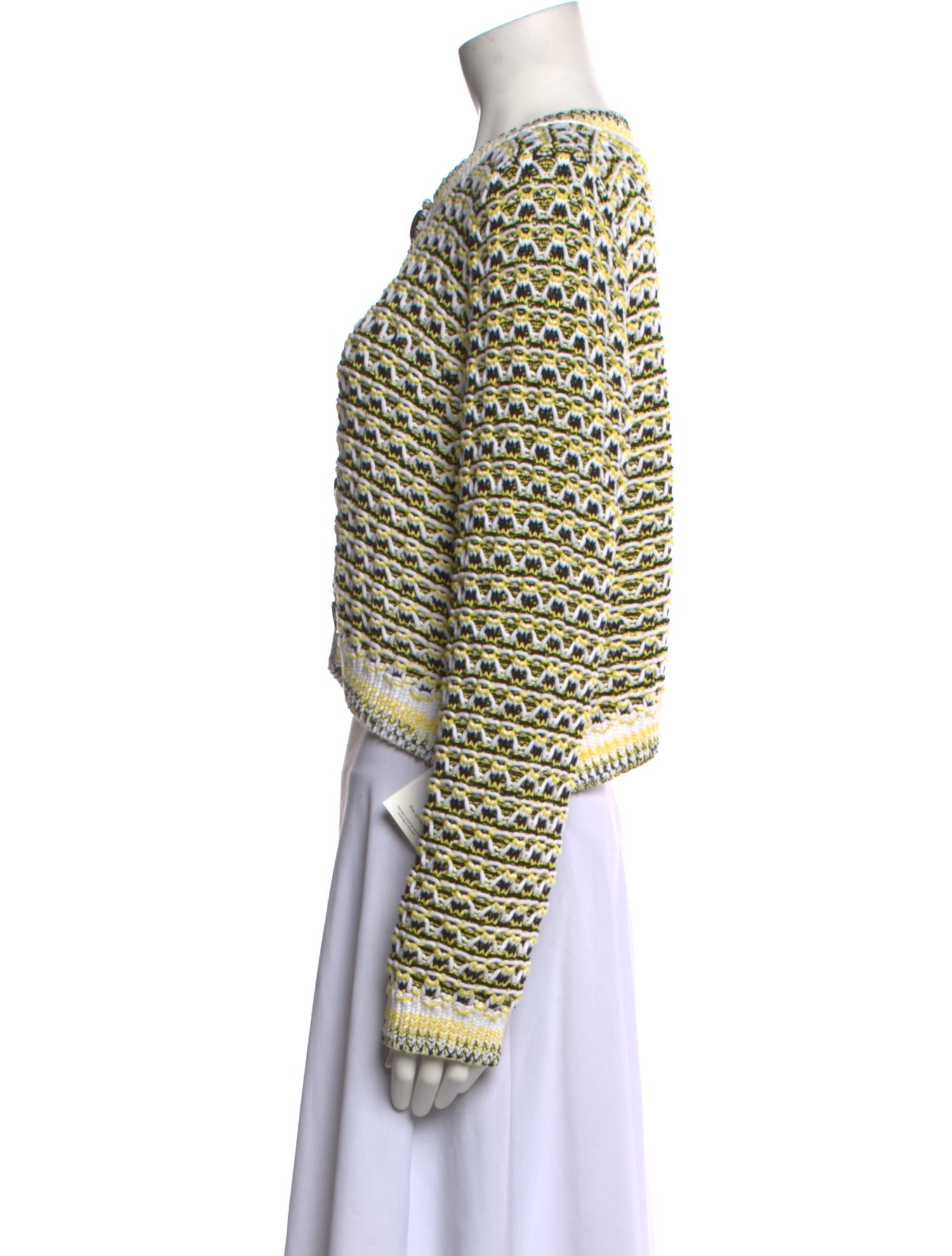 forte_forte Striped Crew Neck Sweater