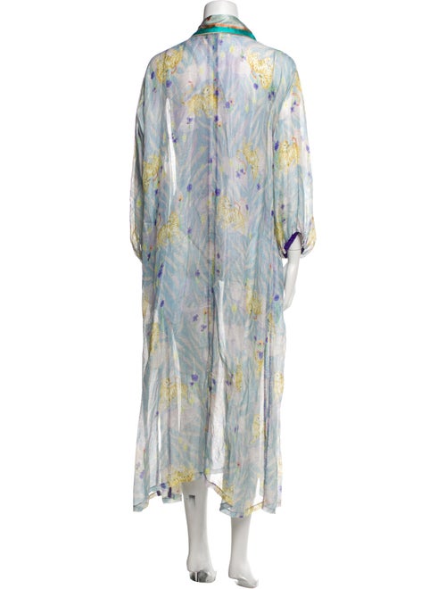 forte_forte Linen Printed Robe