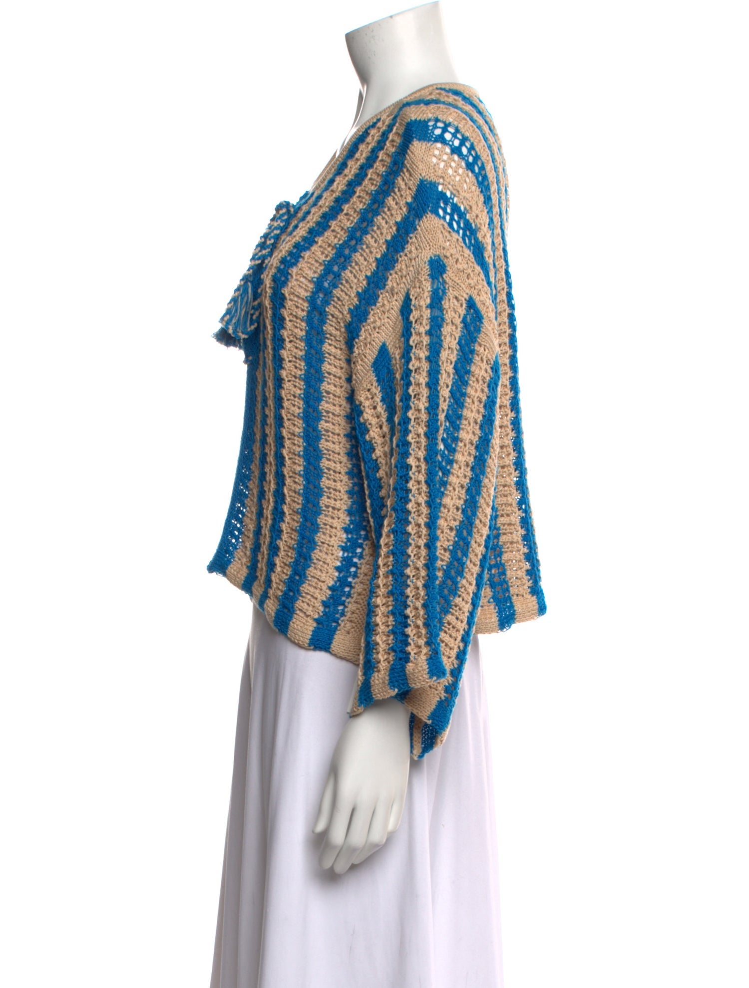 forte_forte Striped Crew Neck Sweater