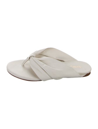 forte_forte Leather Slides