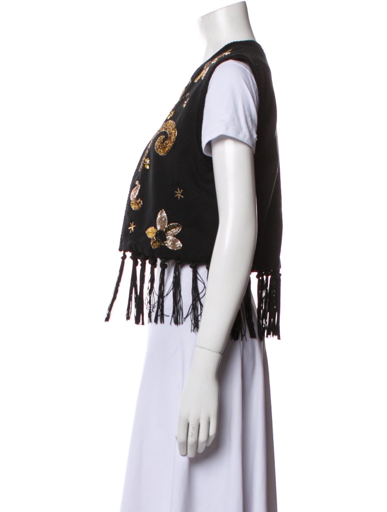 forte_forte Graphic Print Vest