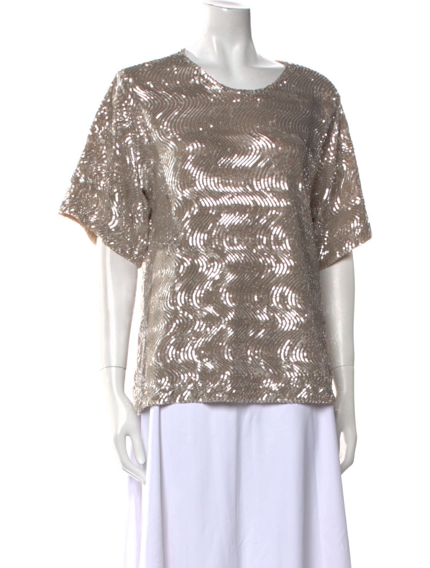 forte_forte Scoop Neck Short Sleeve T-Shirt w/ Tags