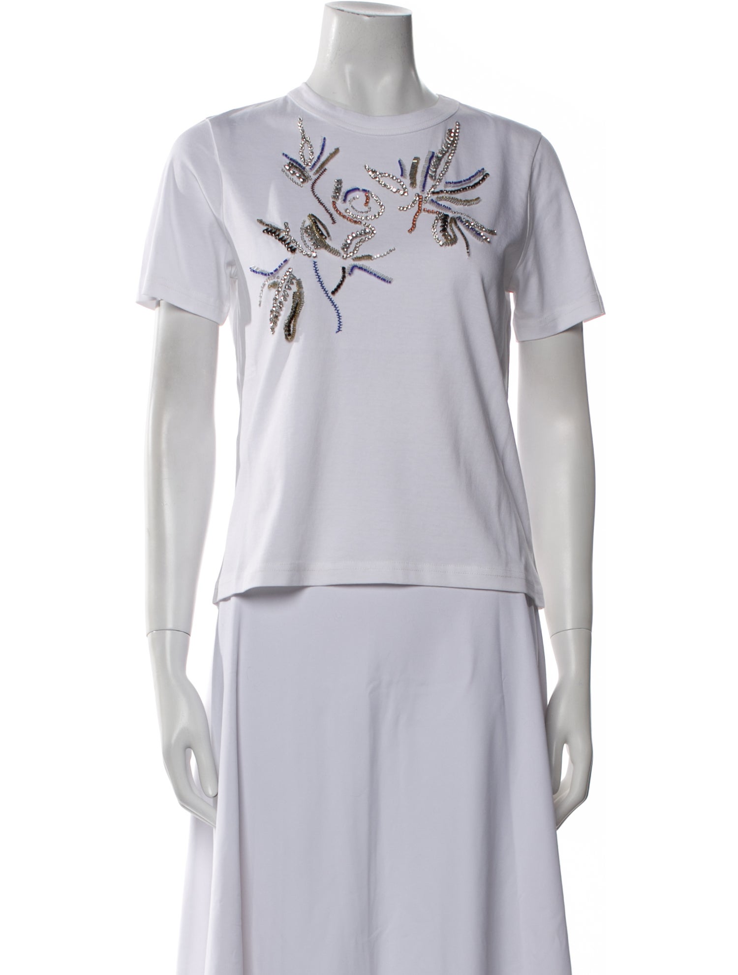 forte_forte Graphic Print Crew Neck T-Shirt w/ Tags