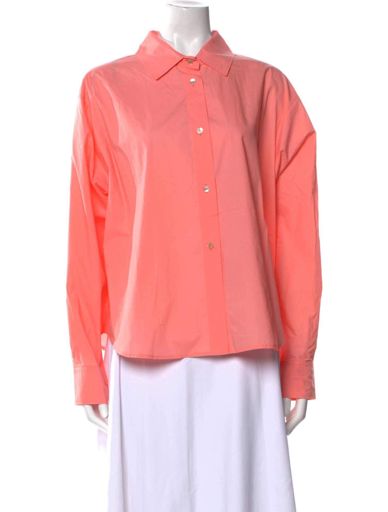 forte_forte Long Sleeve Button-Up Top w/ Tags