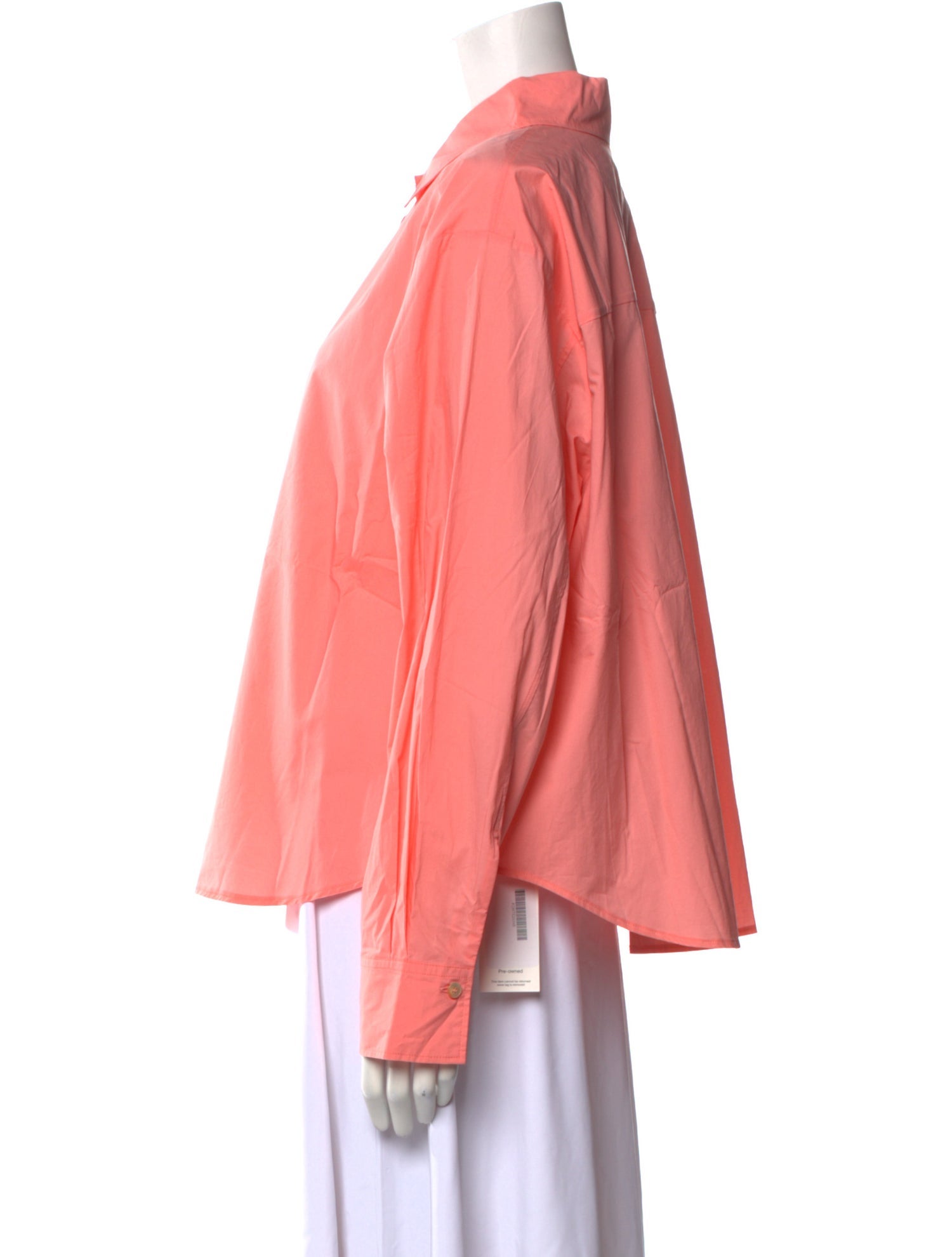 forte_forte Long Sleeve Button-Up Top w/ Tags