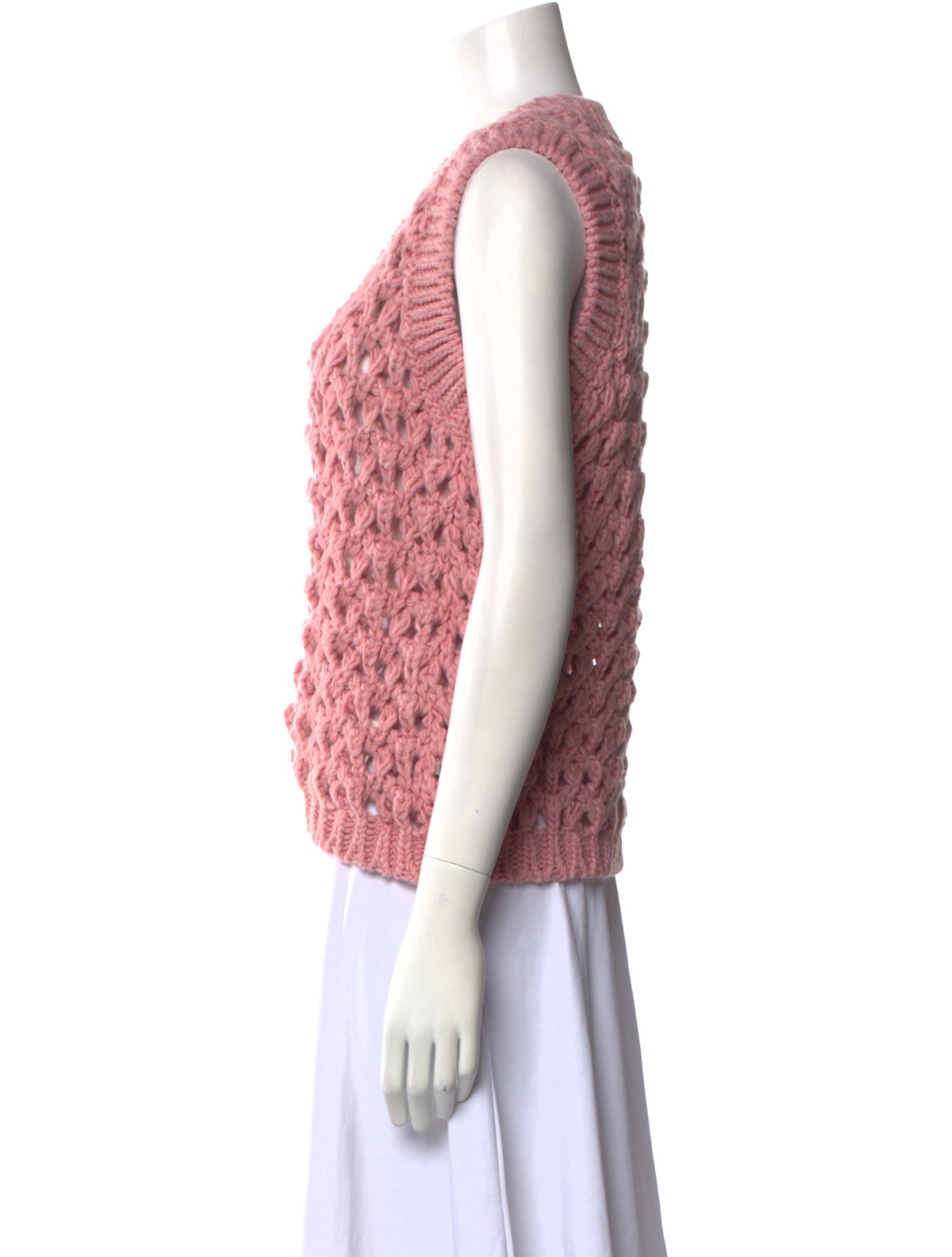 forte_forte Patterned Scoop Neck Sweater w/ Tags