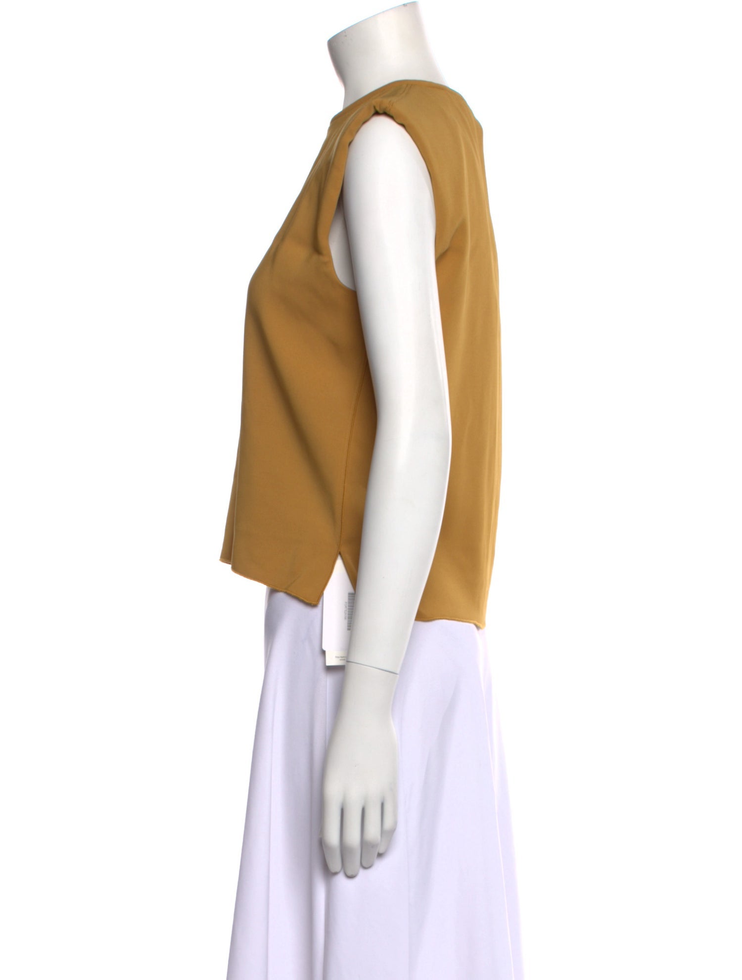 forte_forte Crew Neck Sleeveless Crop Top w/ Tags